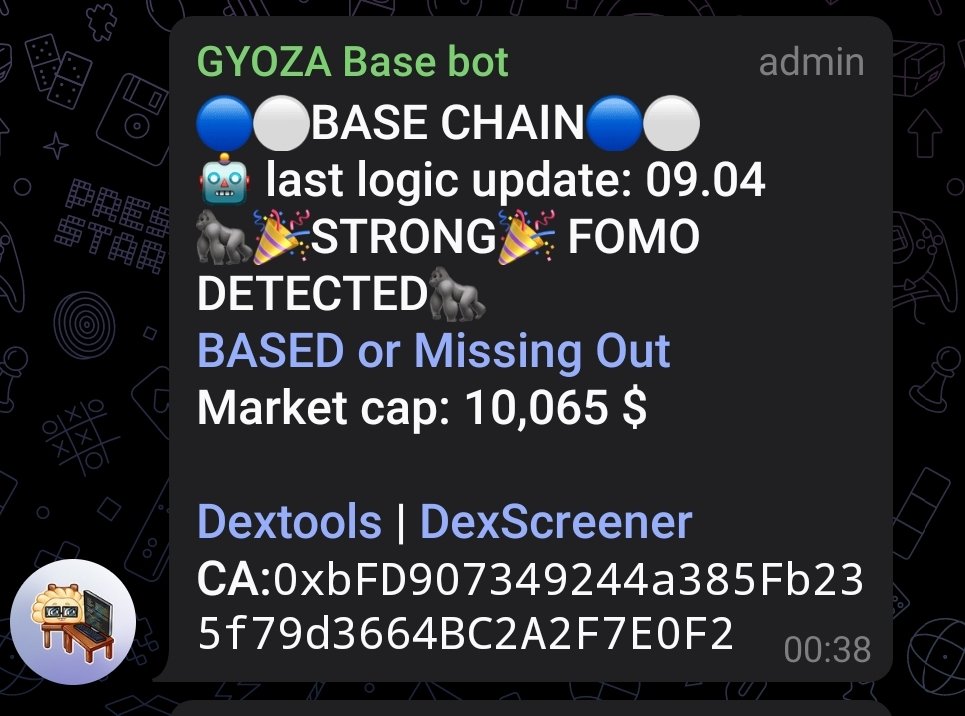 <a href="/AlphaOrRugs/">Alpha Or Rugs</a> <a href="/base/">Base</a> We spotted this banger early as well ser!