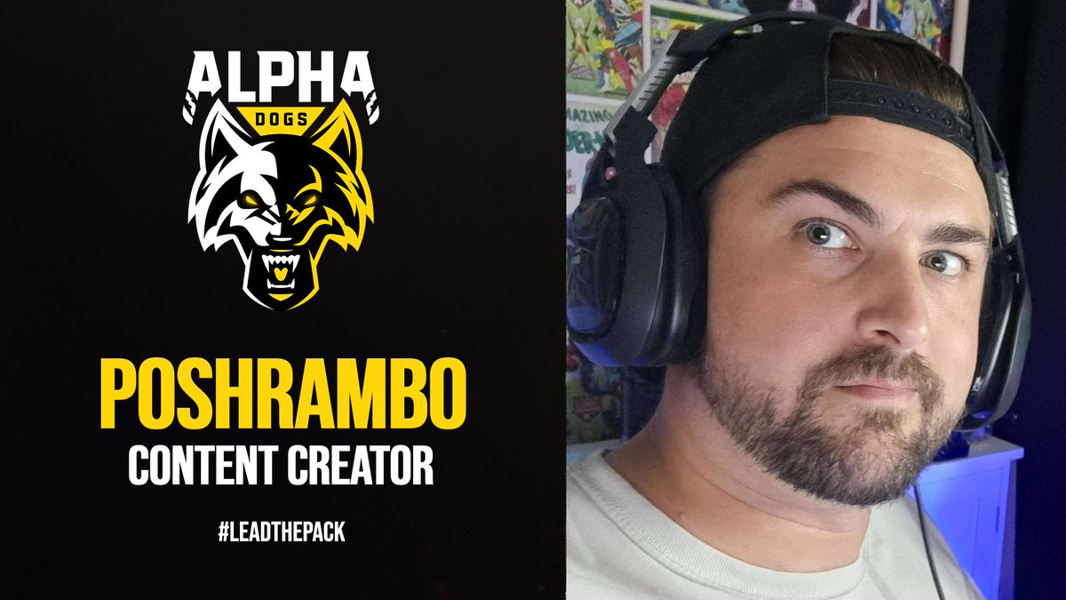 Please Welcome @PoshRambo 

#LeadThePack | #YouAreTheMission