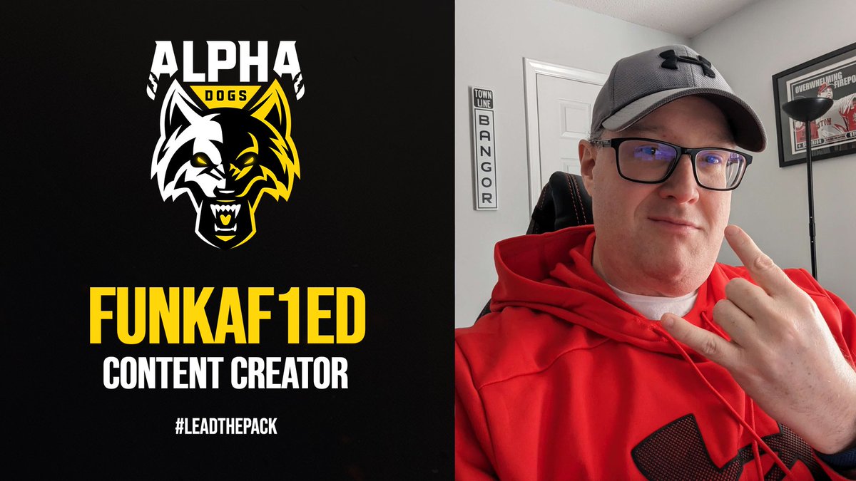 Please Welcome @FUNKAF1ED 

#LeadThePack | #YouAreTheMission