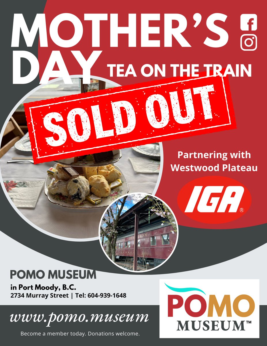 SOLD OUT!!  We are excited to share that we are fully booked for our Mother's Day tea! We can't wait to make it a wonderful experience for everyone attending.
