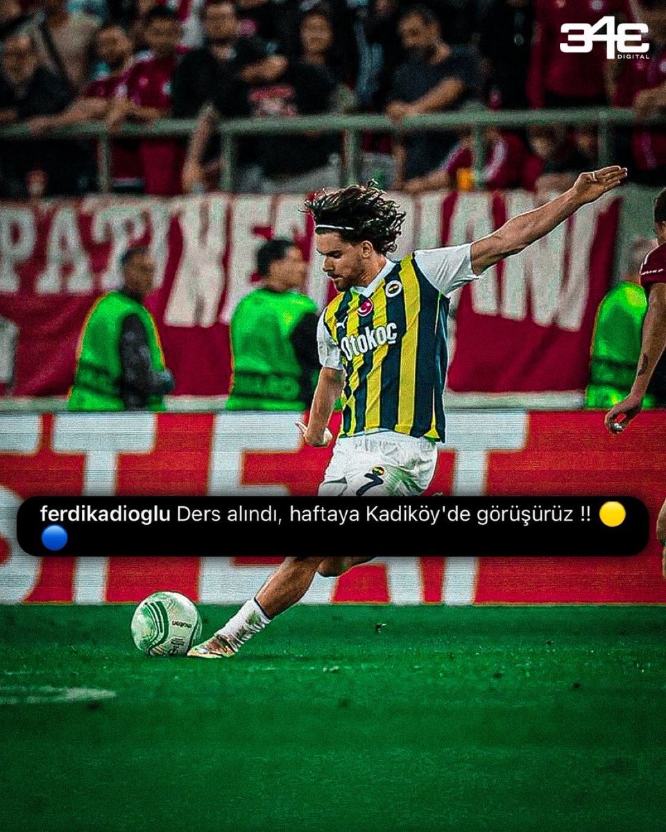 Ferdi Kadıoğlu’nun Instagram paylaşımı.