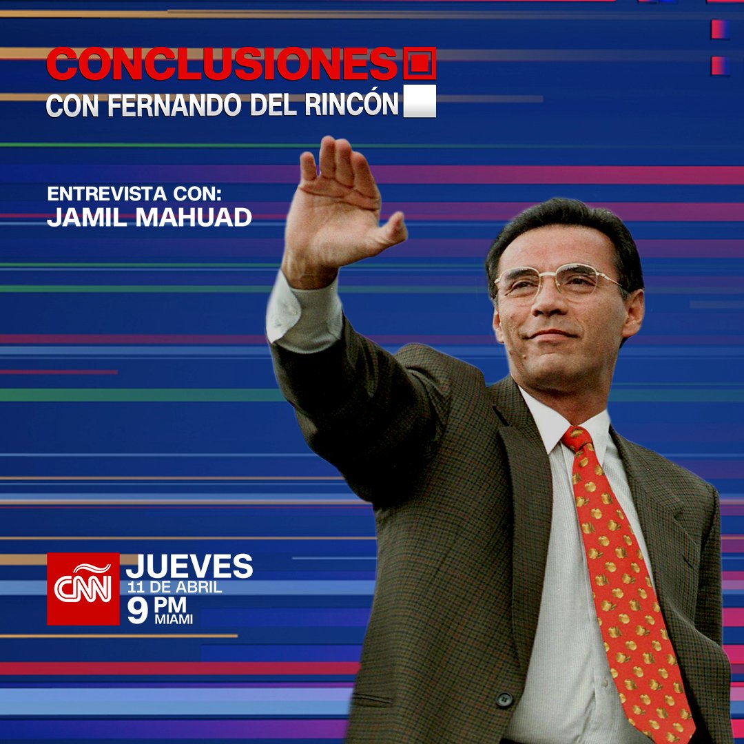Esta noche en #Conclusiones #ConcluMahuad con @soyfdelrincon por @CNNEE @CNNEPrensa