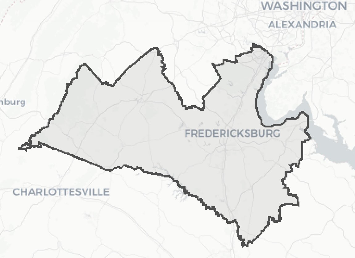 🧵 on VA-7 Democratic primary to follow up on some things I said on @pod_virginia This is an open seat after Rep. Spanberger retired to run for Governor It stretches from NOVA suburbs in PWC to rural Central Virginia It is a competitive, but blue leaning seat in General 1/6