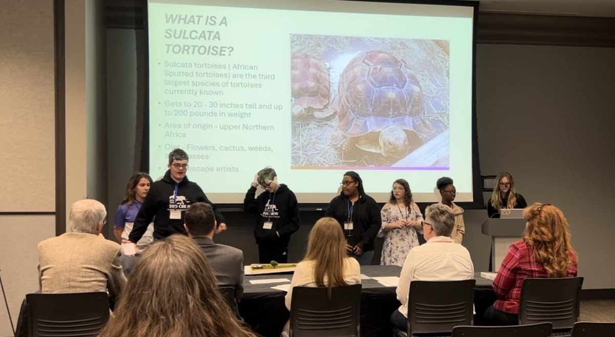 The Zoo Crew did an awesome job representing KSTM in the SAME SMP competition. Each team worked hard all year developing a professional proposal for an engineering project. Today they presented their projects to community professionals. #KSTMproud #OPSProud