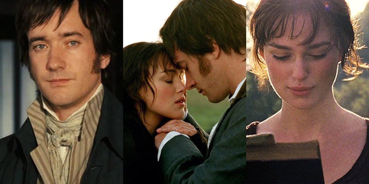 Watched Pride And The Prejudice (2005) yesterday for the first time! It was an amazing movie. I love it so much, becoming one of my favorite love stories to watch 💕

Elizabeth & Mr. Darcy 💕

#PrideAndPrejudice2005