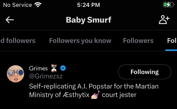 theliamnissan's tweet photo. He uses burner accounts to stalk his ex Grimes https://t.co/UVvC65xYKf