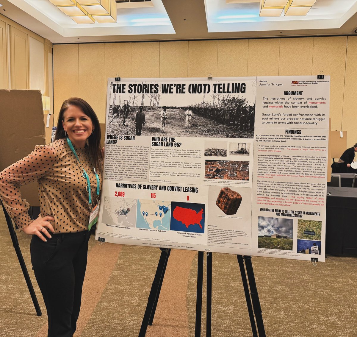 So excited for upcoming discussions at this evening’s poster session at @ncph   #NCPHUHS2024 @ASUPublicHist