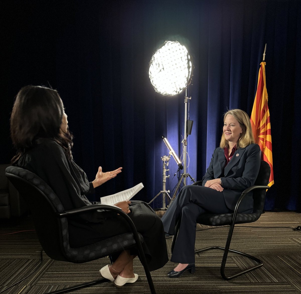 TONIGHT: Watch my interview with @rachelvscott on the draconian decision to plunge Arizonans back to 1864 with a near-total abortion ban. 📺 @ABCWorldNews with @DavidMuir at 5:30 p.m.