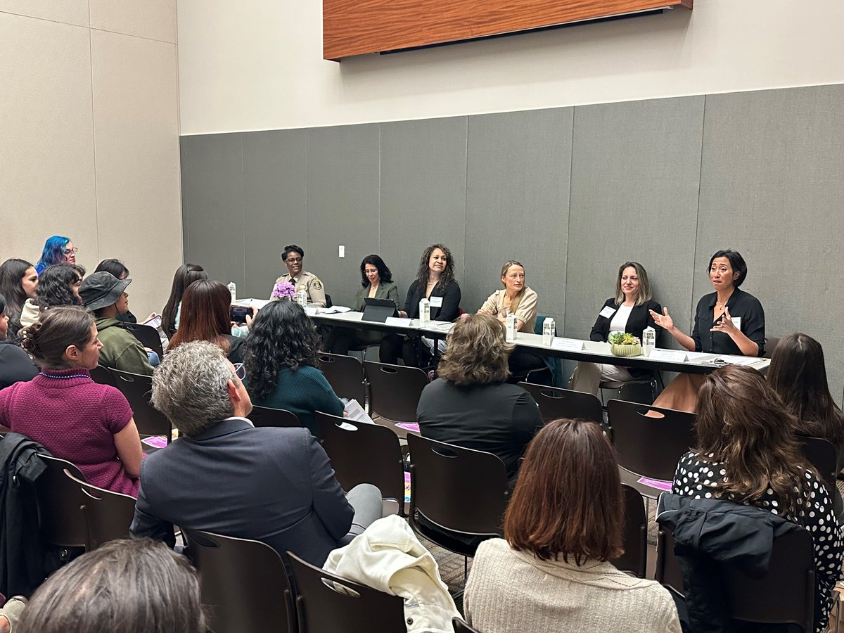 Experts from the @sccwomenspolicy and @sccendviolence will be a part of the panel discussion at the Gender Equity and Justice Town Hall this Saturday, April 13, from 2:30 p.m. to 4 p.m. at Lynbrook High School, 1280 Johnson Ave., San José. Register at sd15.senate.ca.gov/gender-equity-….