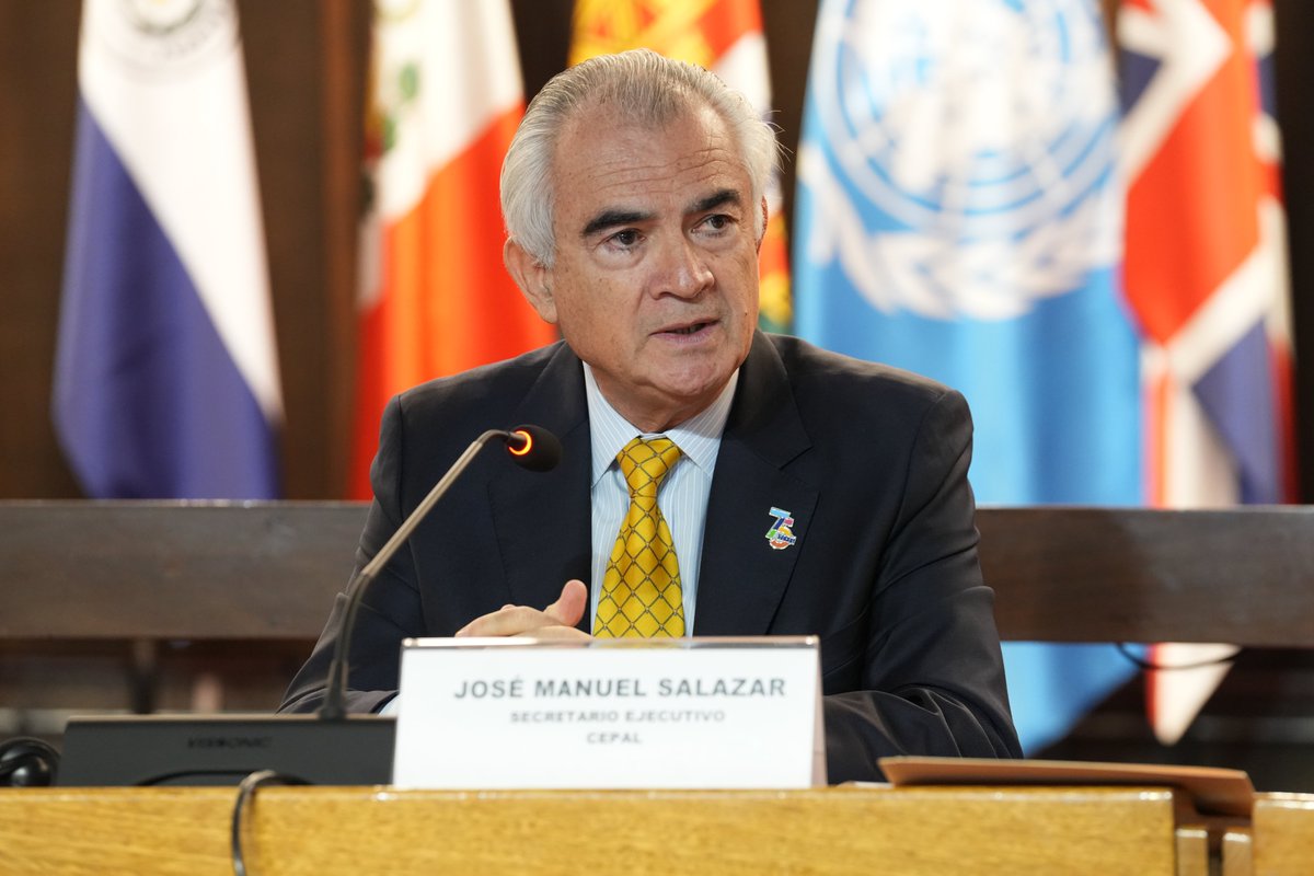 Special edition of #CEPALReview presents the vision of Executive Secretary @JoseMSalazarX for moving towards a more productive, inclusive and sustainable development model. The exclusive issue of #ECLAC’s publication was unveiled at a high-level seminar. 🗞️bit.ly/3vFcZAd