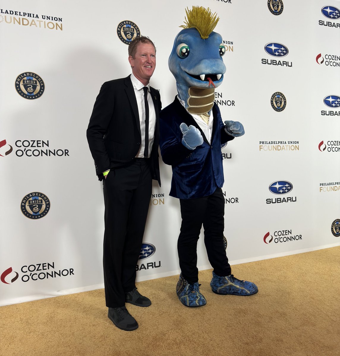 Philly_PR_Girl's tweet image. Gold Carpet Vibes!
PPRG is excited to be at The 2024 Legends of Soccer Gala ⚽️

@PhilaUnion #GoldCarpet #Philadelphia @darealtank78 @PhilaUnionPhang @QuinnSullivan33 @KateMarlys