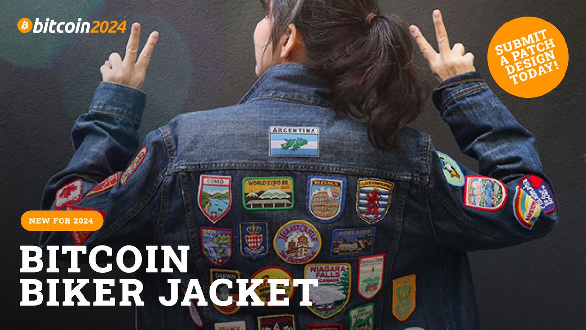 🎨 CALLING ALL #BITCOIN DESIGNERS! 🖌️ We’re making #BTC patches to be sewn onto attendee jackets at B24 in Nashville! Click the typeform link below or reply with your design ideas, or tag someone who might be interested. We'll be sure to shout out those who brought the ideas we