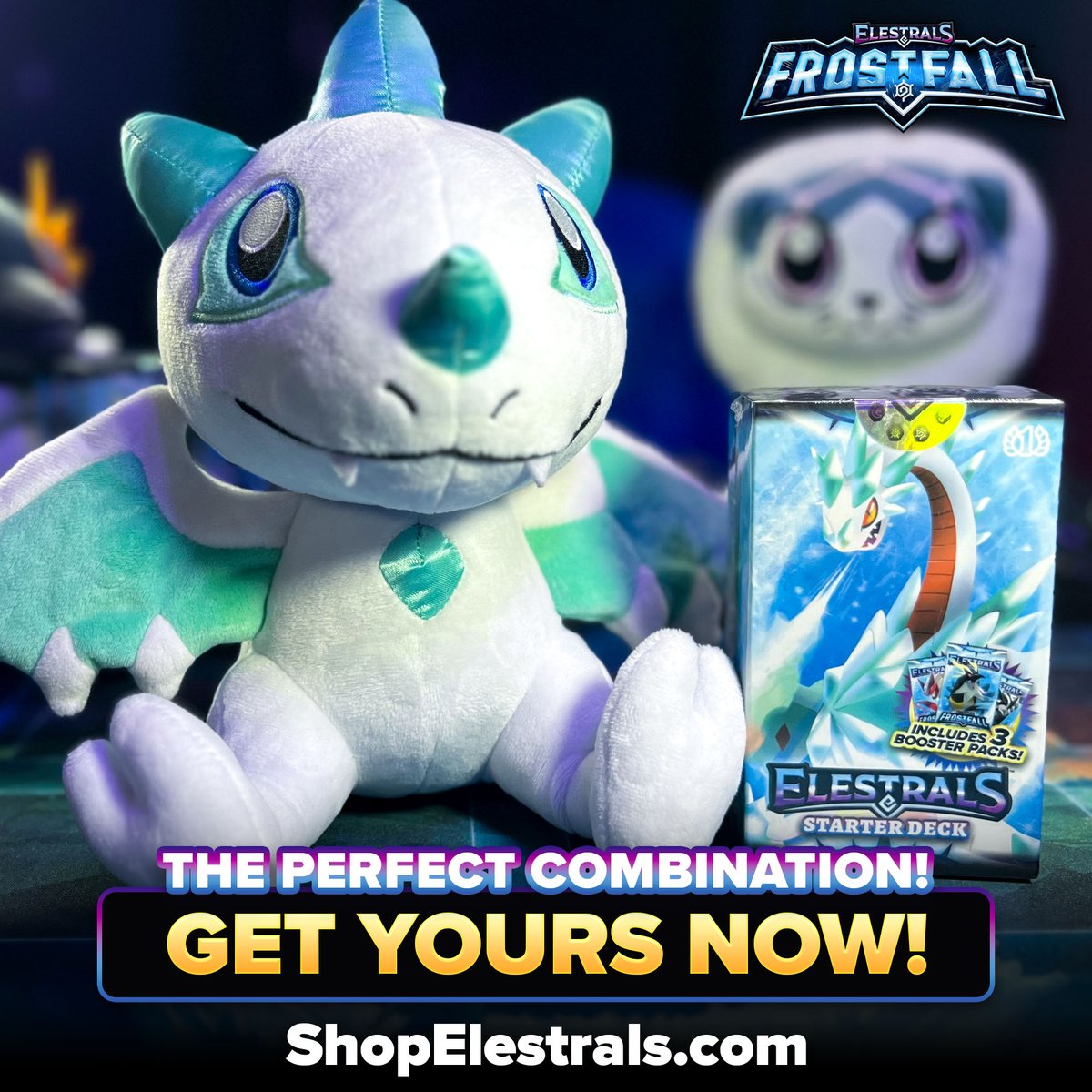 Scorch your opponents with the Kryoscorch Starter Deck and then give your Kryoling PLushie a hug right after! The perfect combination! 🤗

Pre-order your Kryoling Plushie and Kryoscorch Starter Deck today!:

shopelestrals.com/products/kryol…

shopelestrals.com/products/kryos…

#Elestrals #CardGame…