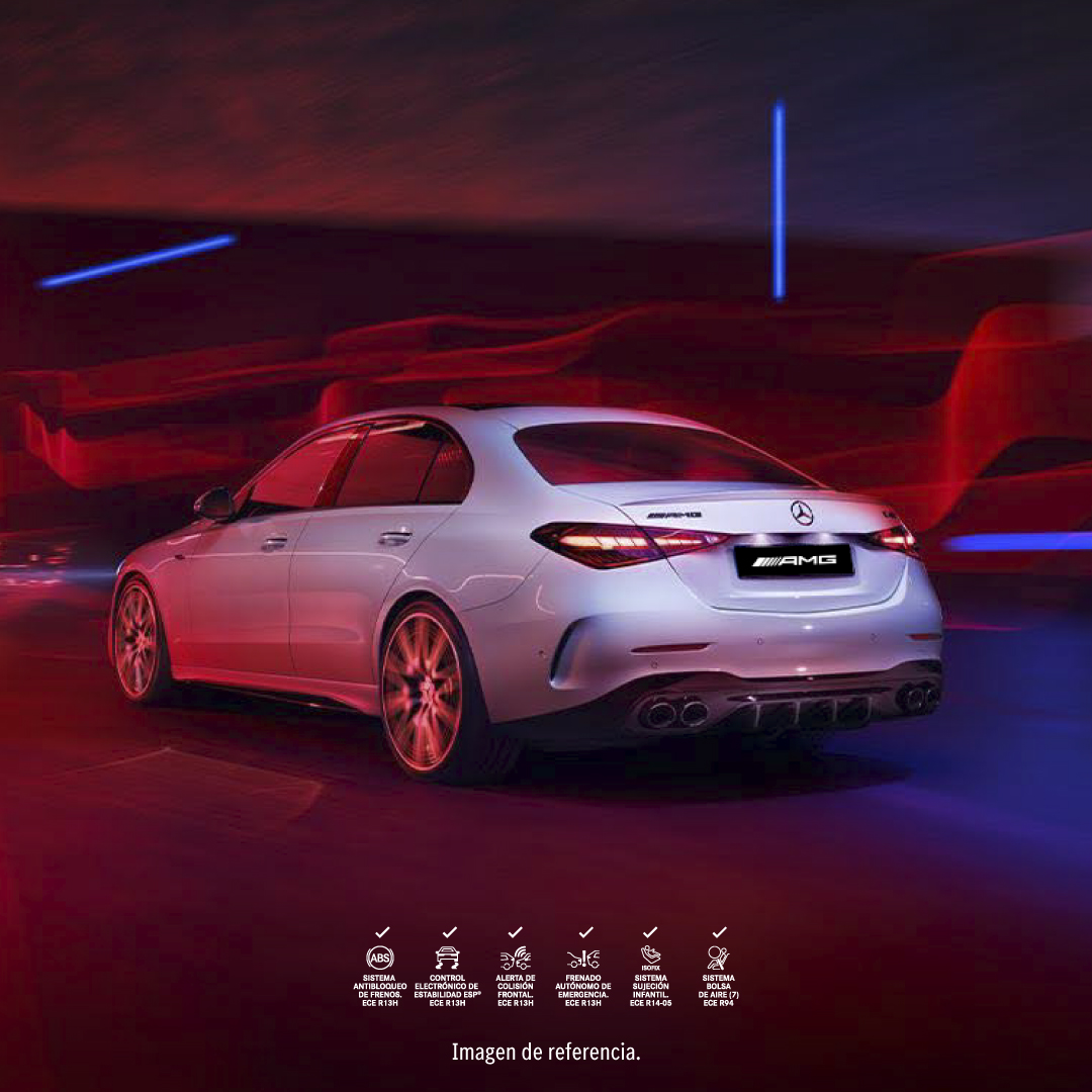 MercedesBenzCol's tweet photo. ¿Estás listo para experimentar adrenalina? Conoce el Mercedes-AMG C 43 4MATIC, que cuenta con transmisión automática de 9 velocidades y tecnología especial para cambios de marcha más rápidos.
Conócelo aquí: https://t.co/LXEcrhR1uG
#AMG #ClaseC #c43 https://t.co/ycaYlvBcMc