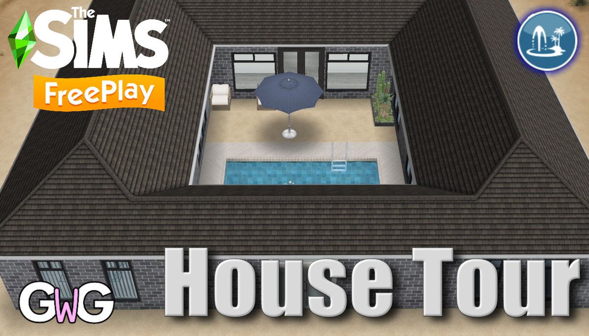 Oasis Villa House Tour [Sim Springs 5]: youtu.be/xNfVHHnLF9g #TheSimsFreeplay