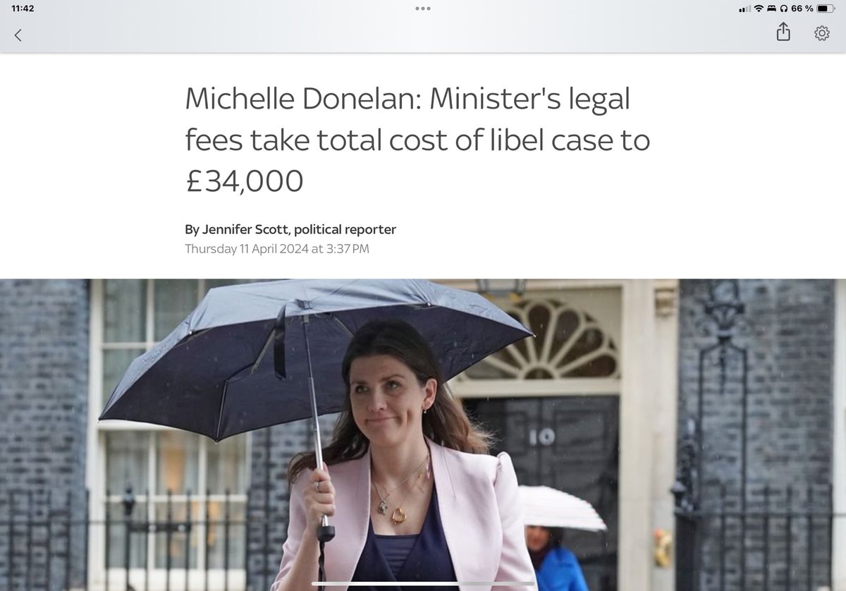 The @conservatives are not good with money, especially our tax pounds #toryincompetence @michelledonelan news.sky.com/story/michelle…
