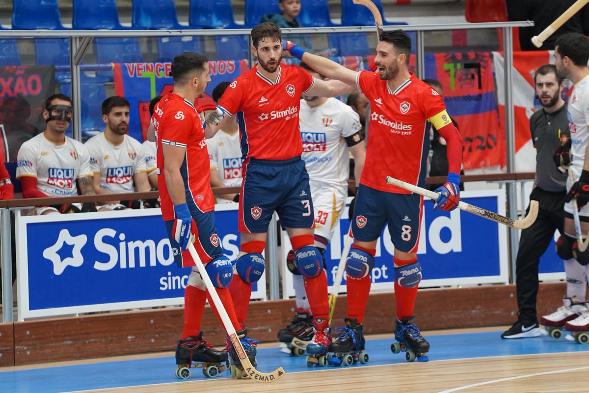 Final four da Champions de Hóquei em Patins será 100% portuguesa 🇵🇹👏 FC Porto - Sporting Óquei de Barcelos - Oliveirense Realiza-se entre 11 e 12 de maio, na Super Bock Arena, no Porto.