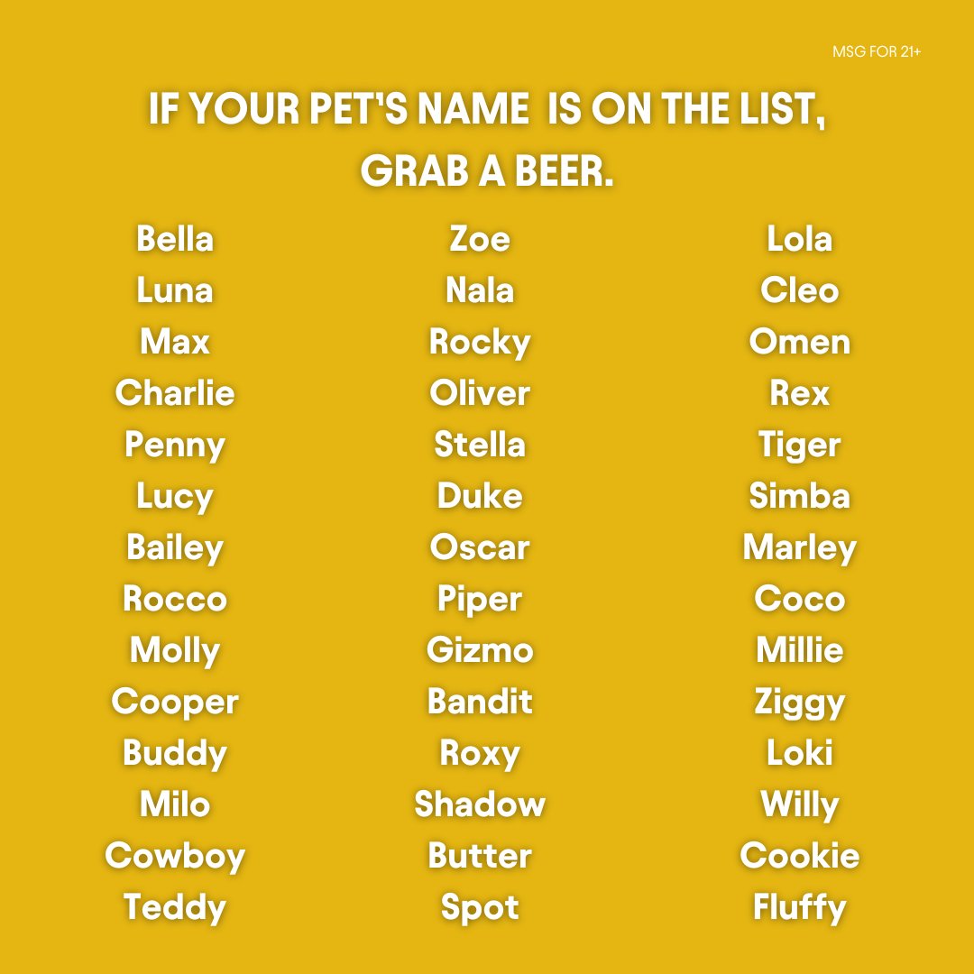 Drop a 🍺 if you got a beer. #NationalPetDay