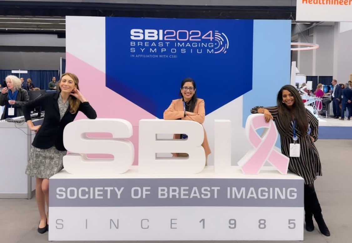 #SBI2024 is underway with superstar <a href="/UCRadRes/">UCRadRes</a> representation #radfam <a href="/BreastImaging/">Society of Breast Imaging</a>