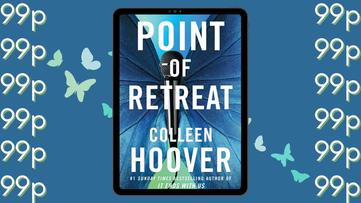 'As brilliant and entertaining as Slammed, Point of Retreatis absolute poetry.' JAMIE MCGUIRE Read the wonderful second novel in the Slammed Series #PointofRetreat by @colleenhoover now for only 99p! amzn.to/430fw2V