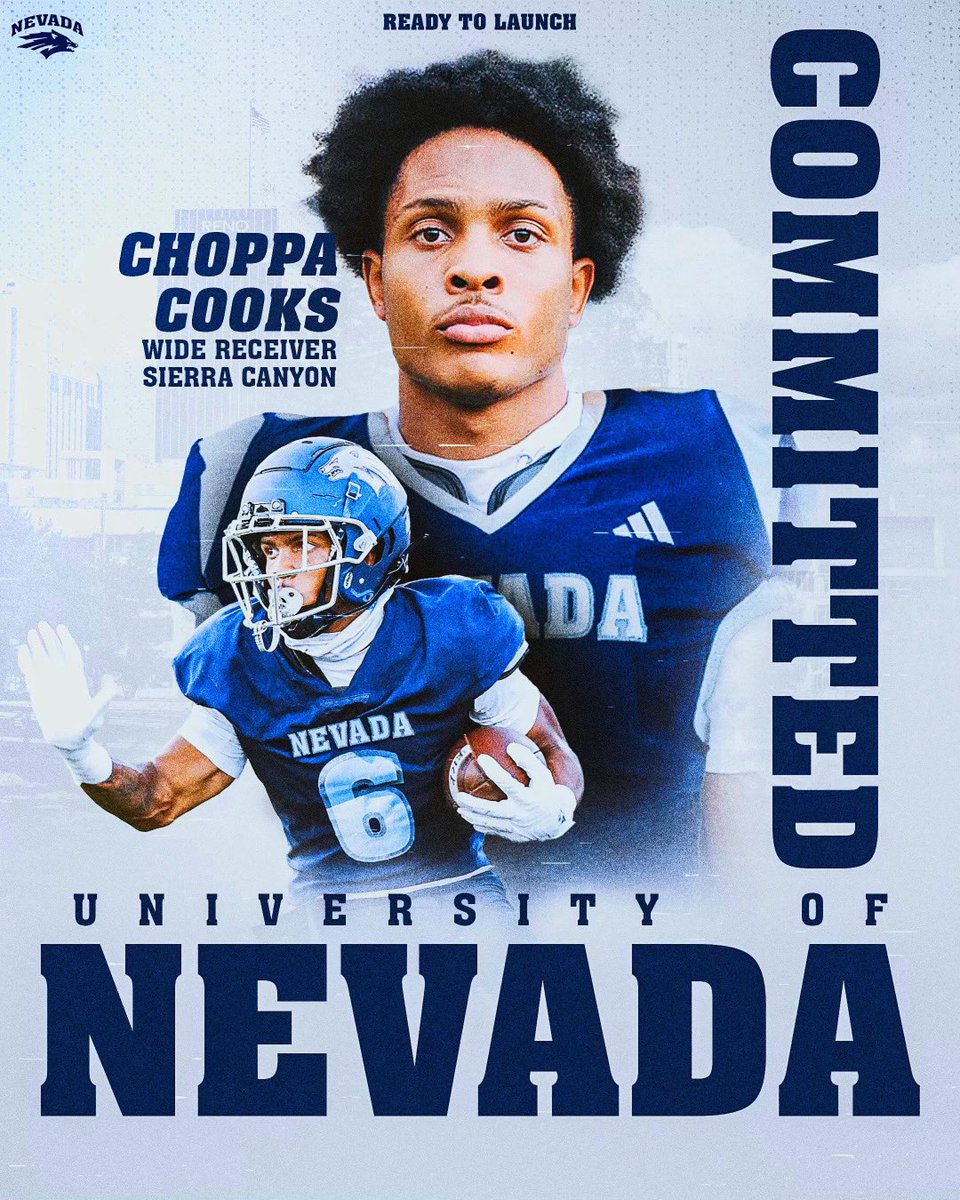 COMMITTED ⚪️🔵 I’m beyond grateful for this opportunity to play at The University of Nevada!!! @CoachChoateFB @coachprice80 @bruce_bible @AquaAngel83 @NevadaFootball #wolfpack 🐺