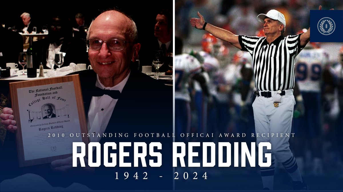 Anyone who ever met Rogers felt special and lucky. We are all deeply saddened by his passing, and we are grateful for his contributions to the game. #RIP footballfoundation.org/news/2024/4/11…