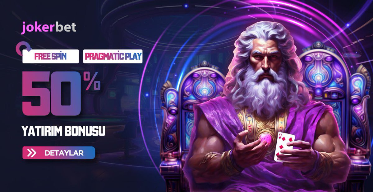 Jokerbetegit's tweet photo. Pragmatic oyunlarda,Tüm yatırım yöntemleri için geçerli 
%50 Bonus

🪙 %50 Freespin Pragmatic oyunlarında geçerli Bu Bonusu Anında alabilirsiniz. 💸

Jokerbet Güncel Giriş Adresi Detaylar : 

https://t.co/a8zIAvBDQ9

Olympiakos - Fenerbahçe Maçı Sona Erdi Bu Gece Casino Gecesi 👍 https://t.co/9rAf3w0buI