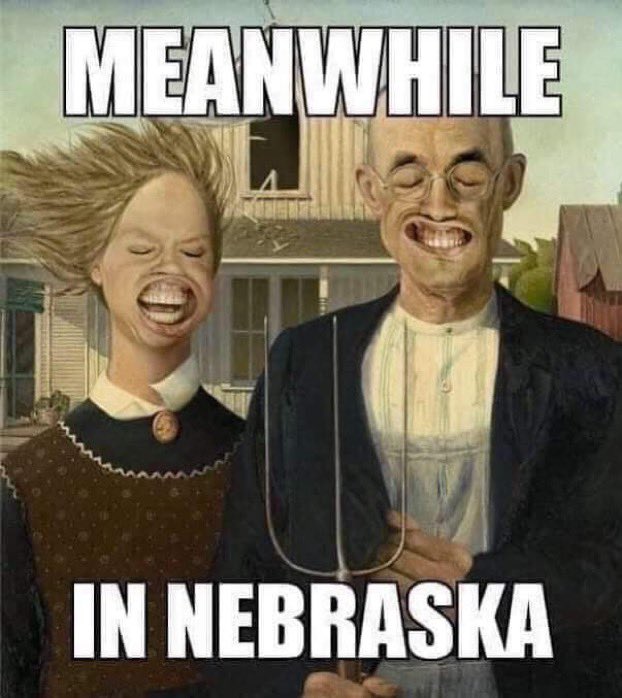 Today and every other day in Nebraska!🙄🙄🙄💨