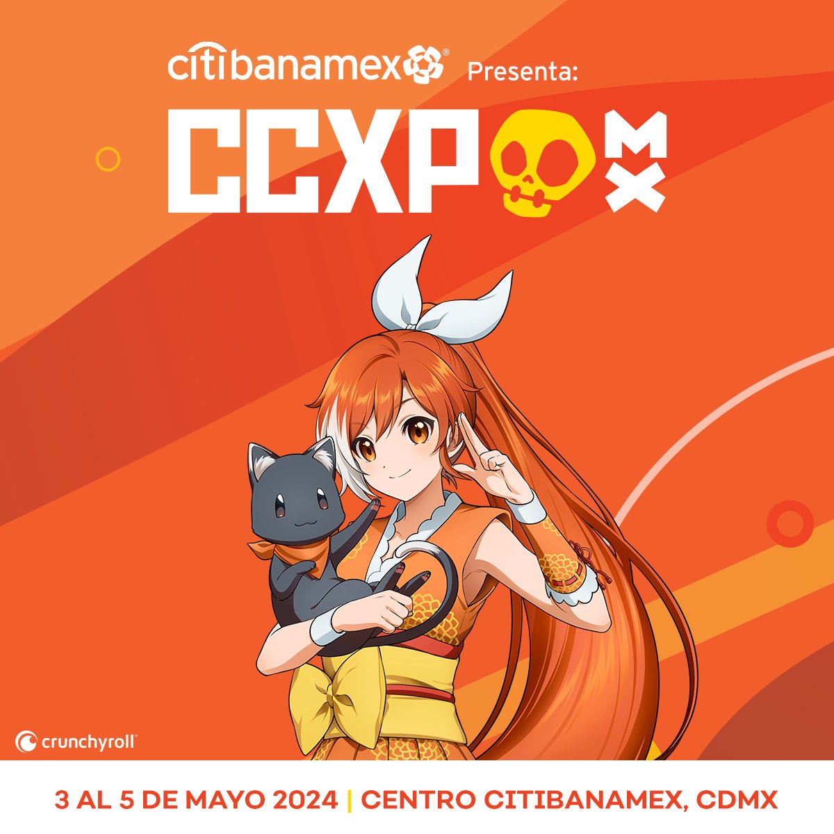 Del 3 al 5 de mayo @crunchyroll_la traerá a la primera edición de la #CCXP MÉXICO los animes más populares como #KaijuNo8, I Was Reincarnated as the 7th Prince so I Can Take My Time Perfecting My Magical Ability, ¡y muchos más! uncomicmas.blogspot.com/2024/04/invasi… #Crunchyroll @dosD3MX