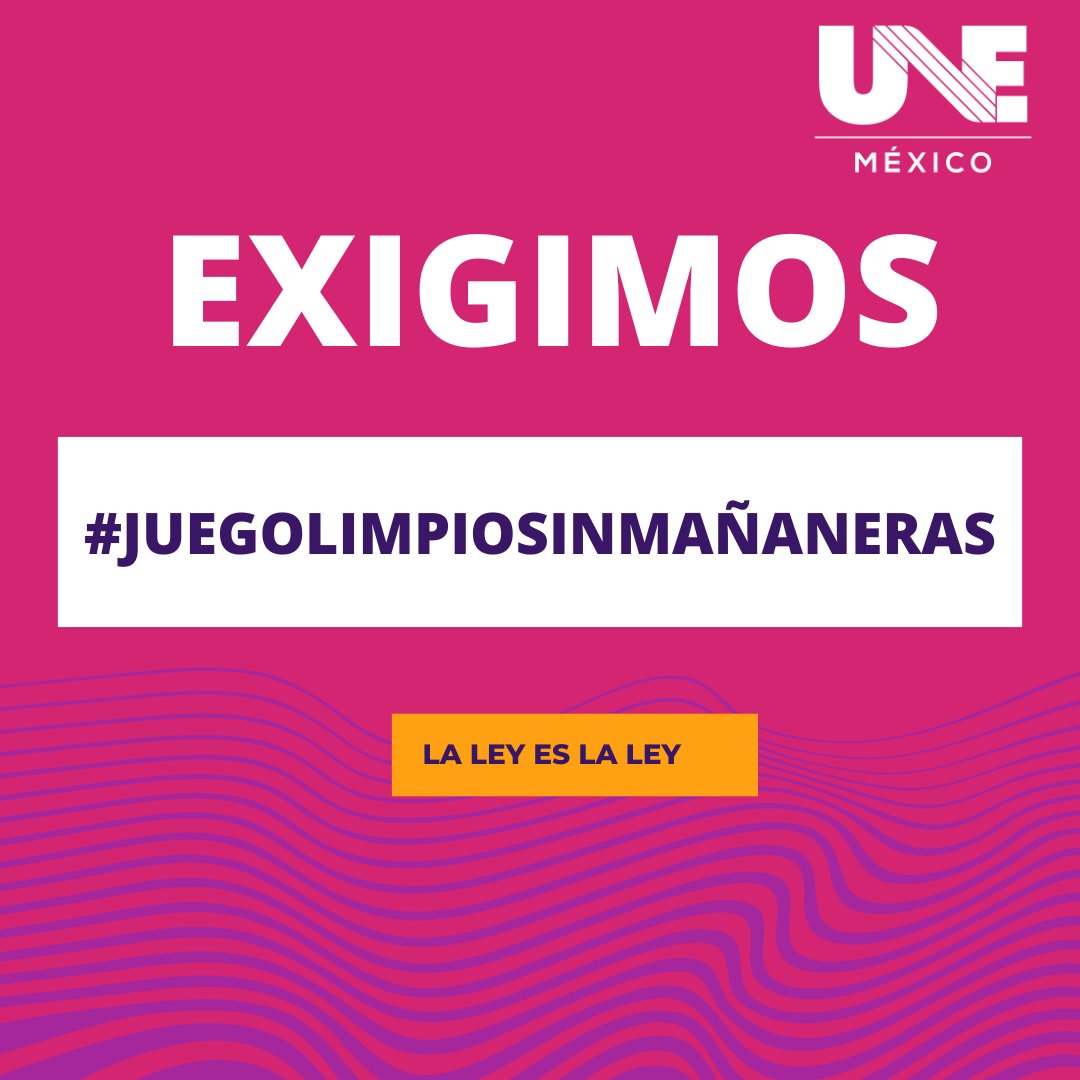 Ante las constantes violaciones a la ley y a los derechos fundamentales de los ciudadanos, las conferencias matutinas del presidente López Obrador se han convertido en un obstáculo para vivir en un Estado de Derecho como lo mandata la Constitución, en tal virtud EXIGIMOS…