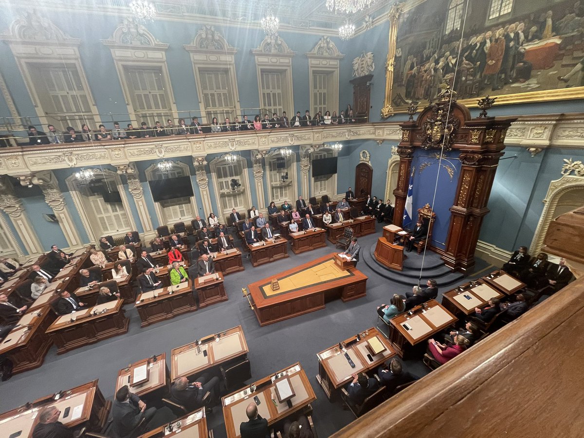 Premier discours d’un premier ministre Français à l’assemblée nationale du Québec depuis Laurent Fabius il y a quarante ans. Une ode aux jeunesses française et québécoise qui font vivre notre relation et la projettent vers l’avenir. Et en Français !