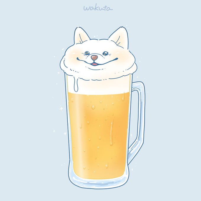 「beer open mouth」 illustration images(Latest)