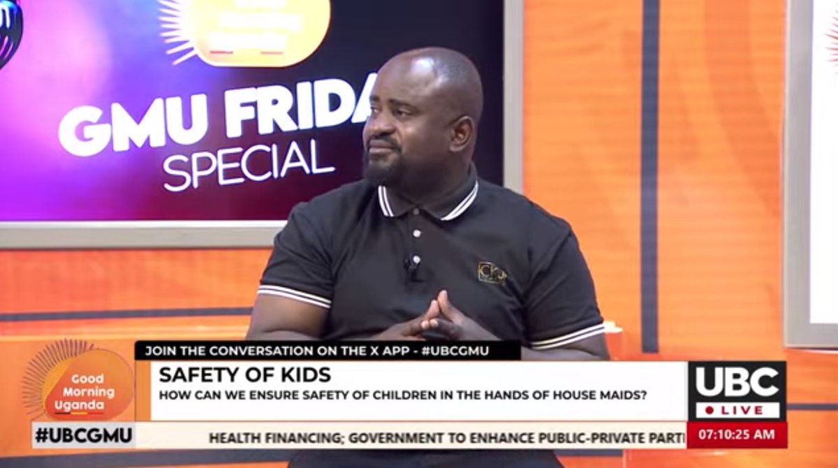 It's absurd how underpaid, segregated, and mistreated maids are entrusted with the care of children all day. Parents have adamantly neglected their child's upbringing and left the ounce in the hands of this maid - @RobKirabo #UBCGMU