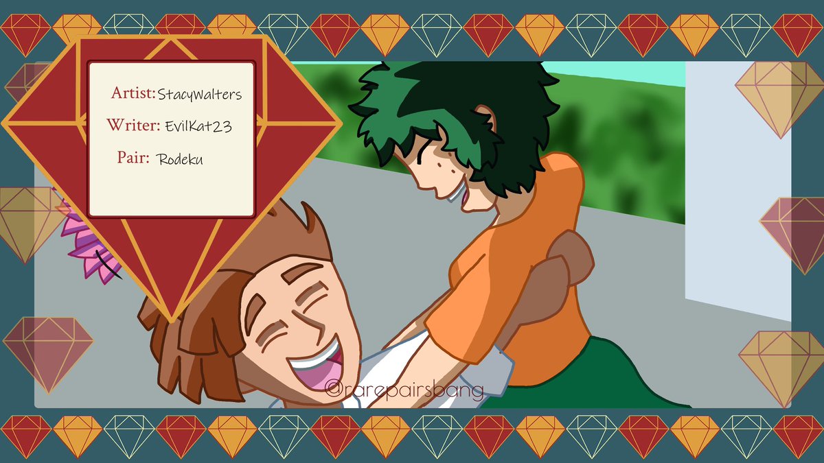 My first preview for <a href="/rarepairsbang/">Rarest of Them All | Round 3 Reverse Bang</a> featuring the pairing of Rody and Izumi (Fem!Deku).
