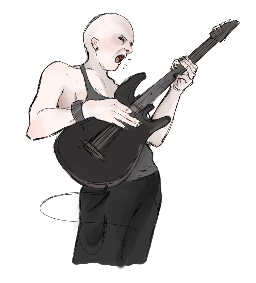 Feyd rautha as a rockstar from a dream I had