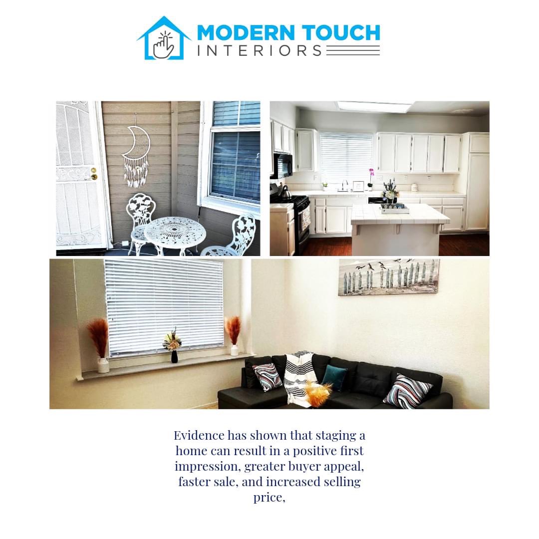 Let us help you bring your listing to its fullest potential. Contact us today for a consultation! 

Modern Touch Interiors
Phone: 916-834-3970
themoderntouchinteriors.com

#homestaging #homestager #homestagingworks #interiordecor #interiordecorating