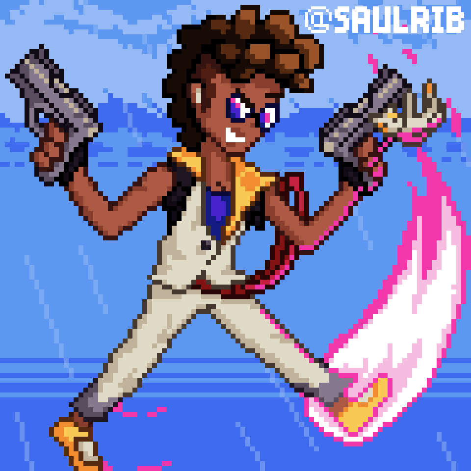 Representando meu País, VIVIANA BATISTA! 🇧🇷
(Legends in Pixel Art #15)

#brawlhallaart #pixelart