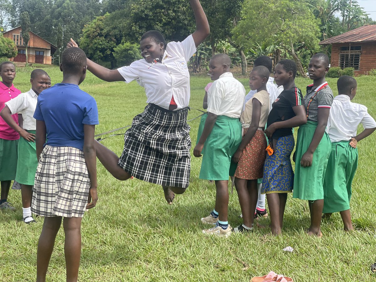 Exciting news from #superteen! Our #strivetothrive mental Health project kicked off this year by launching the mental health awareness outreach program in 5 schools. We use #play as a Learning tool to keep serving and empowering the rural adolescent girls and boys in this Uganda.