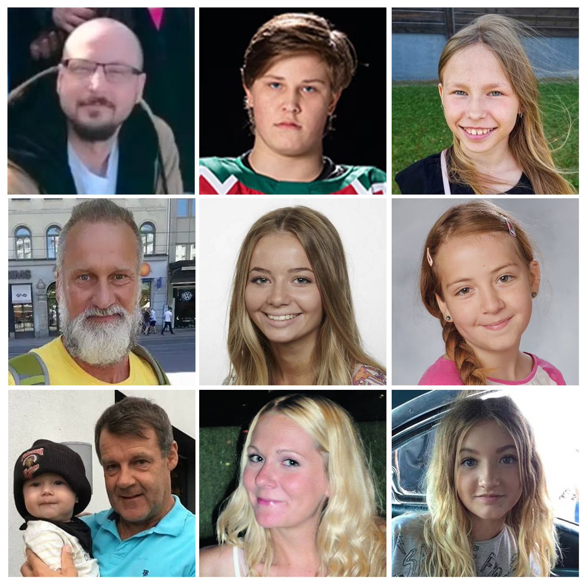 Mikael 39, Henrik 15, Luna 9, Fredrik 54, Lisa 17, Ebba 11, Kjäll 57, Elin 27, Wilma 17... Listan kan göras lång. Hur många offer måste detta sjuka experiment skörda innan folk får nog? När utkrävs ansvar från makthavarna som förstört vårt underbara land?