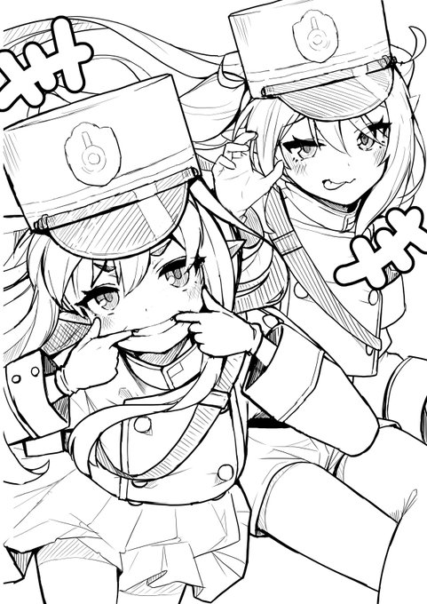 #ブルーアーカイブ#橘ノゾミ #橘ヒカリ 