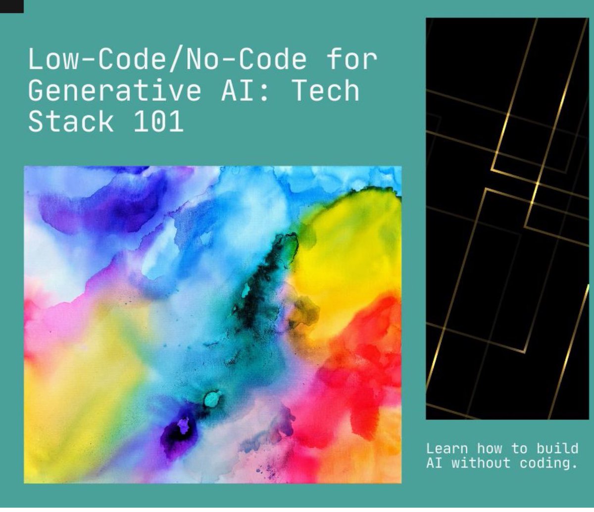 Low-Code/No-Code Tech Stack for Generative AI. Read the overview in the comments section. 
Share your experience and learnings in the comments on this topic.
#generativeai #techstack #productmanagement