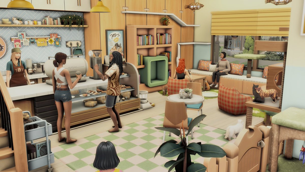 Built a cute cat cafe in Mt. Komorebi for @lifeofsimsyt #LOScoffeeshop challenge 😻
> youtu.be/ztOXEume8hE
#TheSims4 #ShowUsYourBuilds