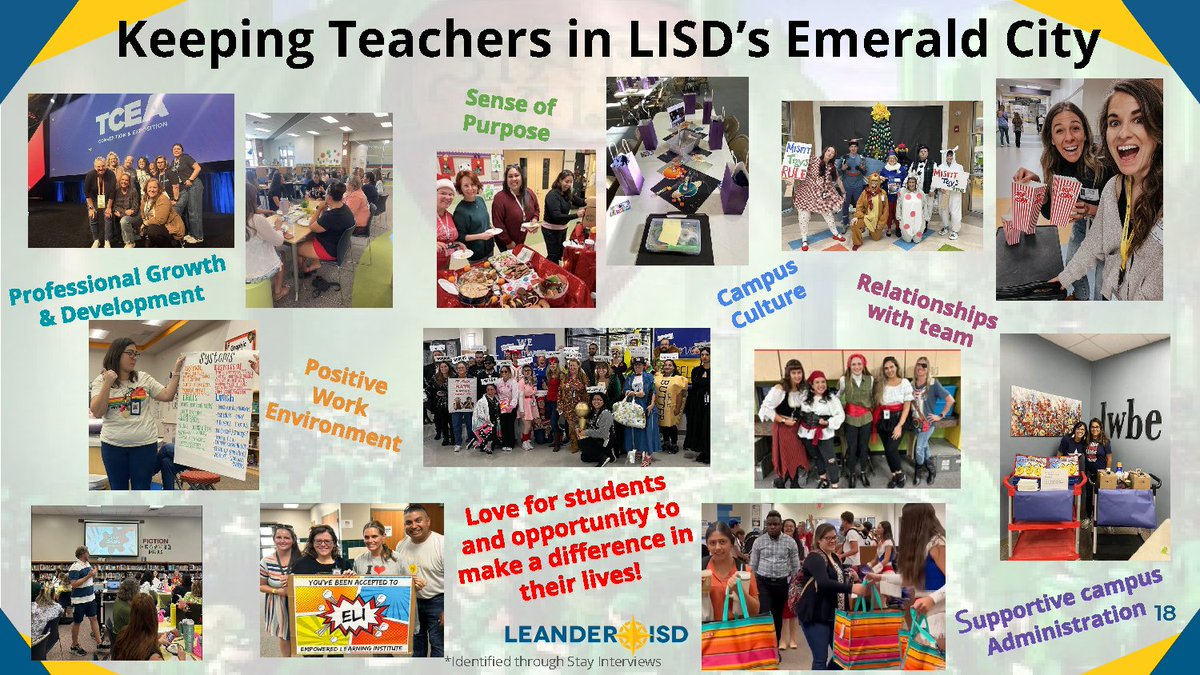 Despite significant shifts in staffing, #1LISD is seeing positive change as we emerge from the COVID pandemic. During the #LISDBoard presentation on Staff Empowerment, admin shared their recruitment & retention efforts.
Presentation: bit.ly/3xxOXrn