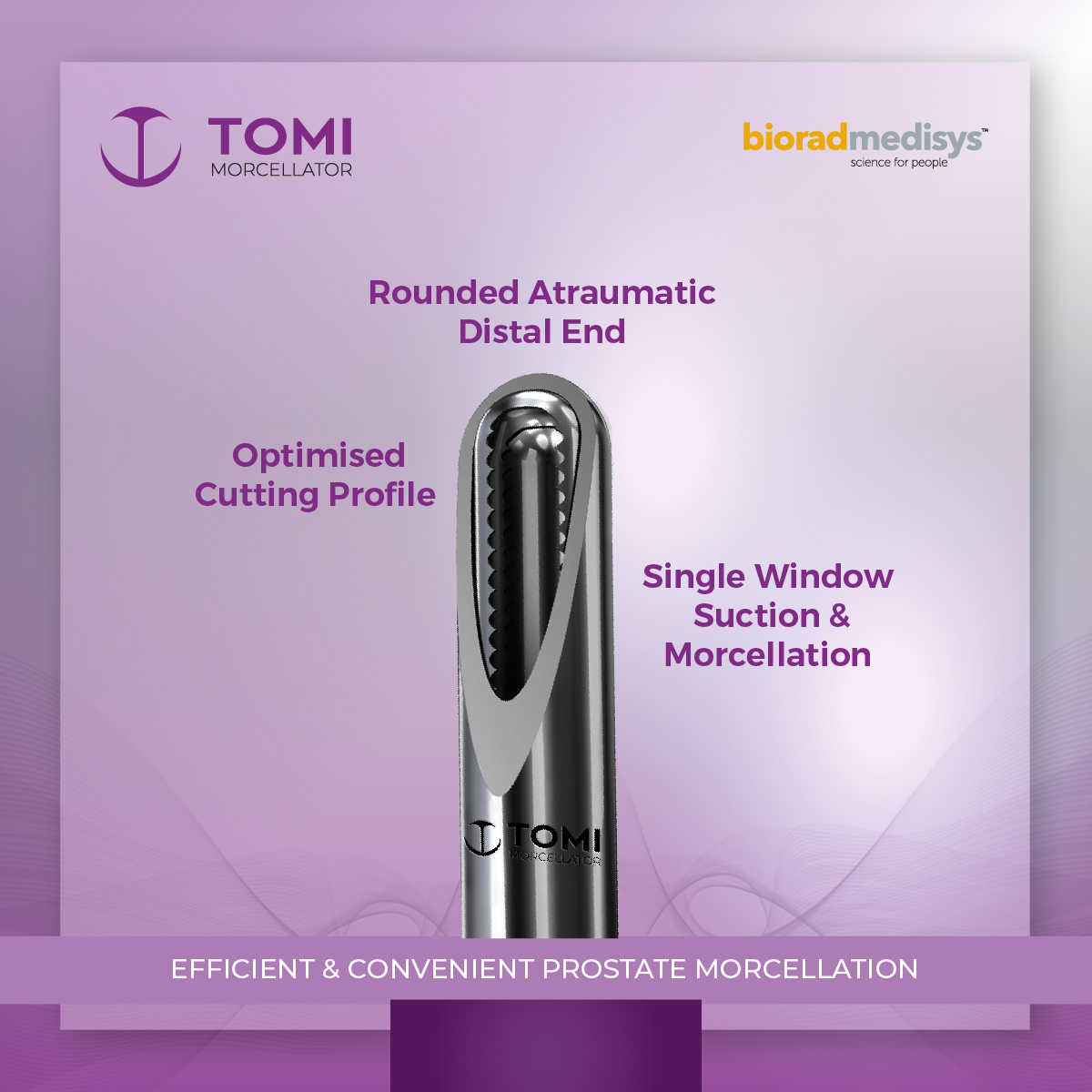 Discover the groundbreaking TOMI Morcellator – the ultimate tool for enhancing laser enucleation procedures for #prostate health. With its innovative features and unparalleled ease of use, surgical precision has never been more accessible. Join the forefront of medical…