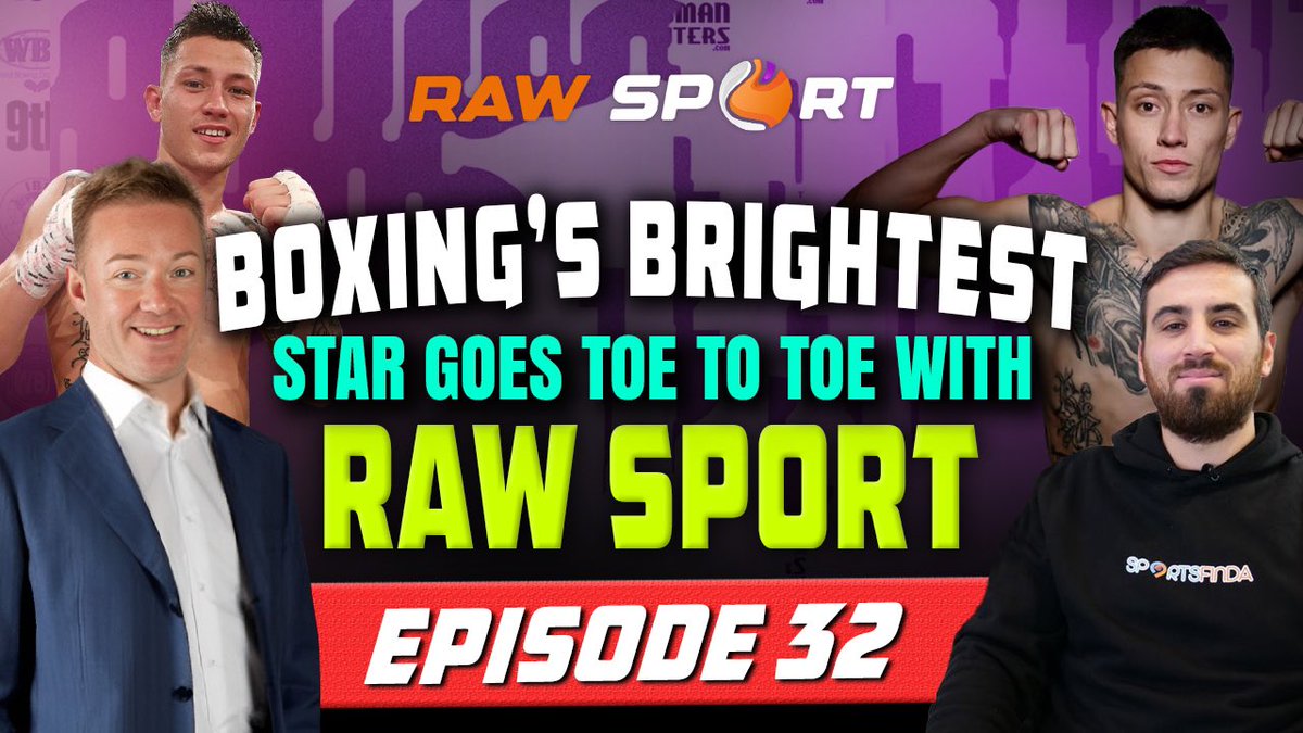 Australian Boxing Sensation Liam Paro Joins us on the show! | Raw Sport Ep 32 youtube.com/live/L4KZlgBxR… #boxing