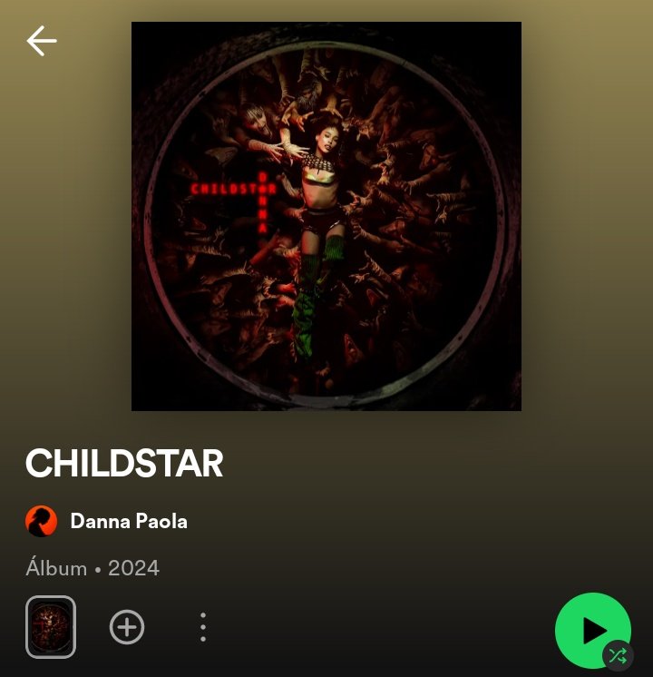 “CHILDSTAR” el nuevo album de la princesa del pop latino @DannaJustDanna ya se encuentra disponible en todas las plataformas digitales.💿⭐

— Sigue a <a href="/DannaAccess/">DANNA Access</a>, <a href="/DannaPaolaToday/">BACK UP</a> , <a href="/DannaChart/">Danna Charts</a> &amp; <a href="/SiteDanna/">Danna Site</a> para más información.

open.spotify.com/album/7HgMhV3E…