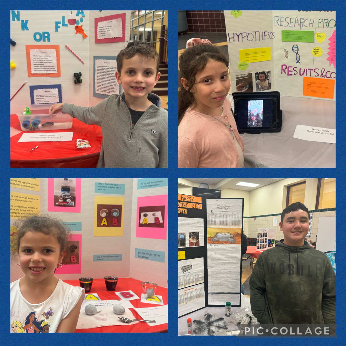IndianaAreaSD's tweet photo. 🎉🔬What an incredible evening at our BF/IKE PTA Academic Fair!🌟🔭 Budding scientists amazed us with innovative experiments! From erupting volcanoes to DNA, the creativity &amp; dedication of our students was evident. 🚀🌿Thanks to all who supported &amp; cheered on our students! 🌍🔬 https://t.co/6dSUlYY2Su