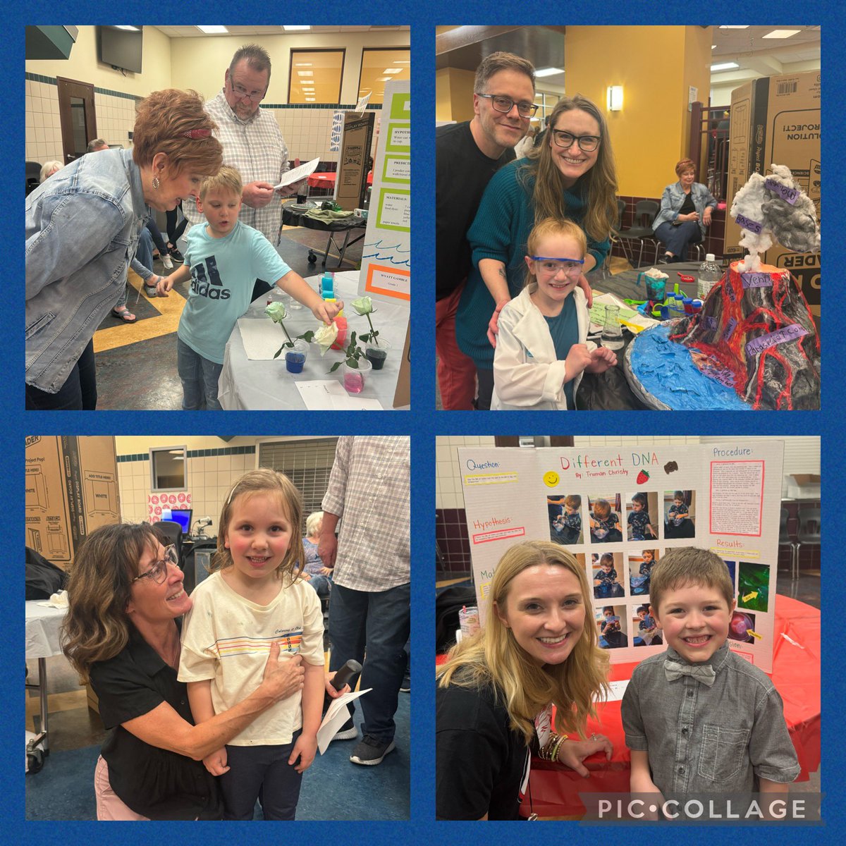 IndianaAreaSD's tweet photo. 🎉🔬What an incredible evening at our BF/IKE PTA Academic Fair!🌟🔭 Budding scientists amazed us with innovative experiments! From erupting volcanoes to DNA, the creativity &amp; dedication of our students was evident. 🚀🌿Thanks to all who supported &amp; cheered on our students! 🌍🔬 https://t.co/6dSUlYY2Su