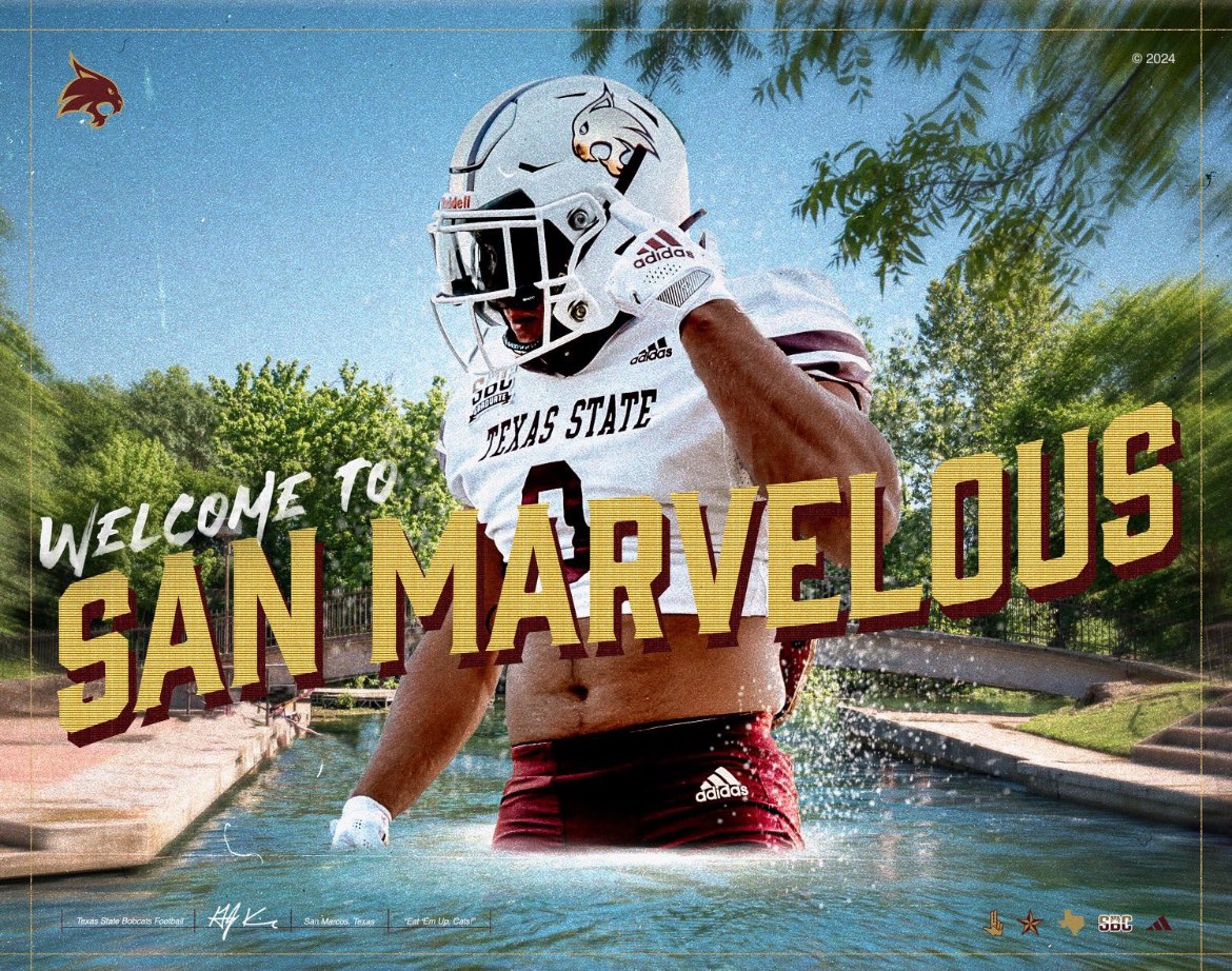 I’ll be in San Marcos this weekend to watch the @TXSTATEFOOTBALL spring game! @andrewcobus @LDKep @CoachShoeOL