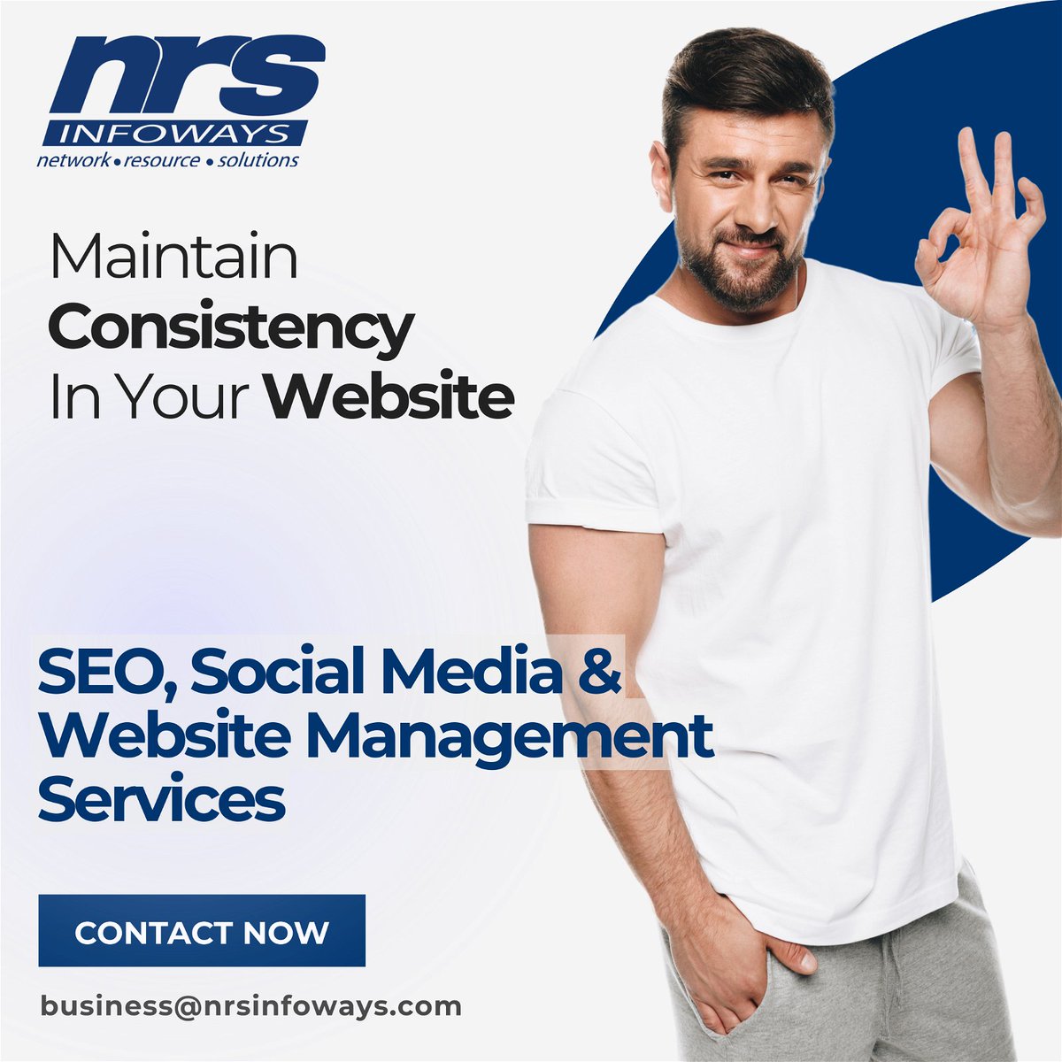 Mantain Consistency In Your Website

Consistency in design, tone, and messaging across all pages of a website can make the user experience more cohesive and enjoyable.

We can help
Lets discuss business@nrsinfoways.com
#webdesign #consistency #digitalmarketing #seo #nrsinfoways